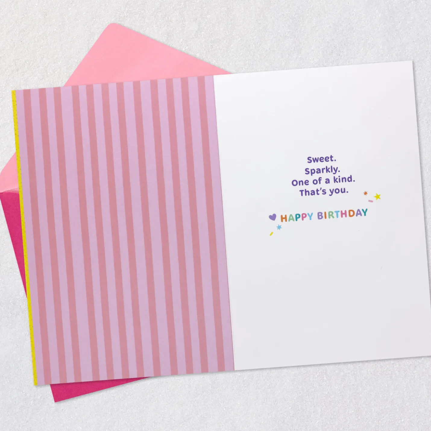 Sweet, Sparkly You Birthday Card for Granddaughter