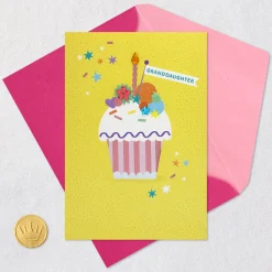 Sweet, Sparkly You Birthday Card for Granddaughter
