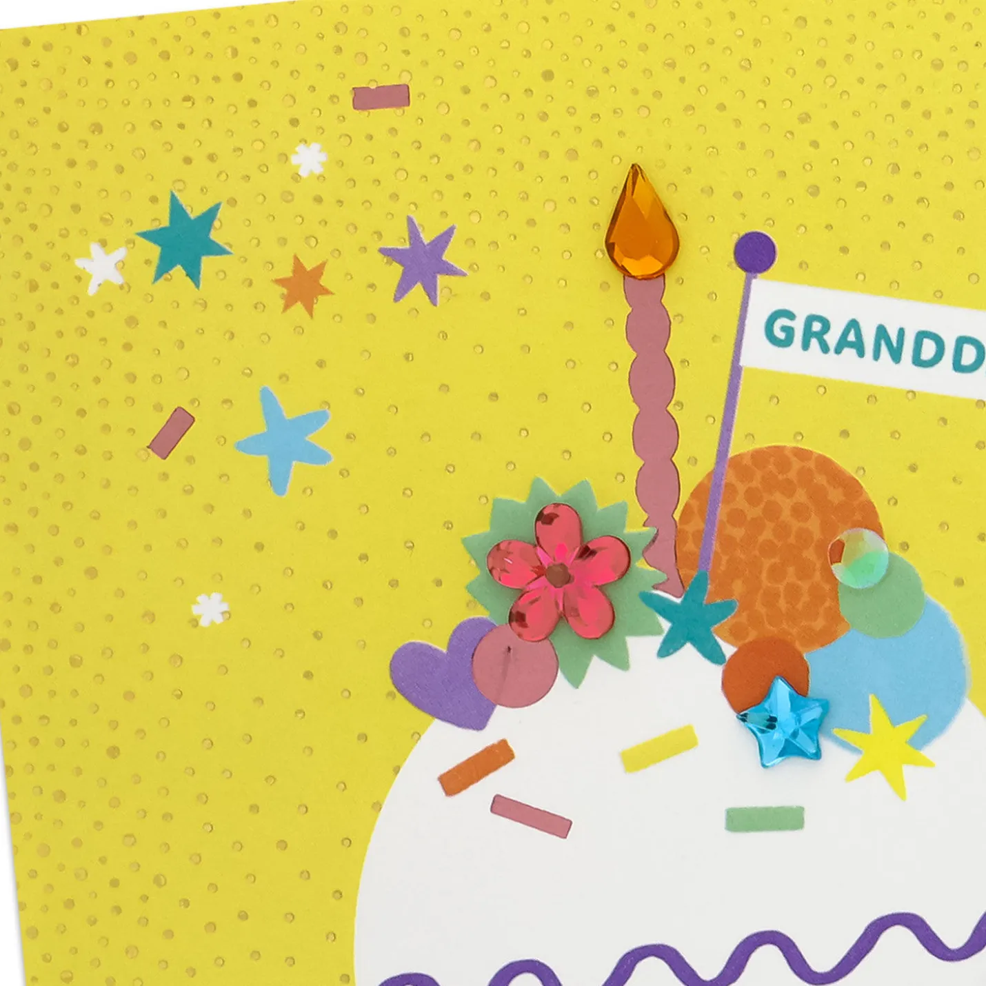 Sweet, Sparkly You Birthday Card for Granddaughter