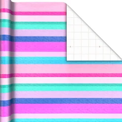 Sweet Stripes Wrapping Paper, 17.5 sq. ft.