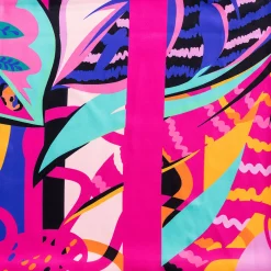 Sylvia Mollie Bold and Bright Abstract Scarf