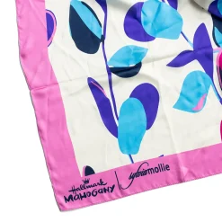 Sylvia Mollie Vibrant Vines Floral Scarf
