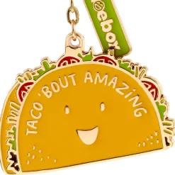 Taco 'Bout Amazing Taco Charm Keychain