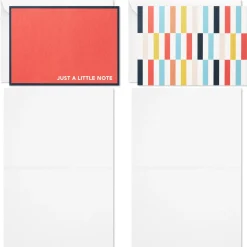 Tailored Graphics Assorted Blank Notes in Designed Box, Pack of 24