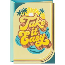 Take It Easy Birthday Card