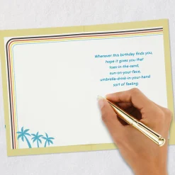 Take It Easy Birthday Card