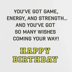 Terrific 10 Sports Jersey 10th Birthday Card