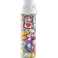Tervis Peanuts Sticker Collage Water Bottle, 24 oz.