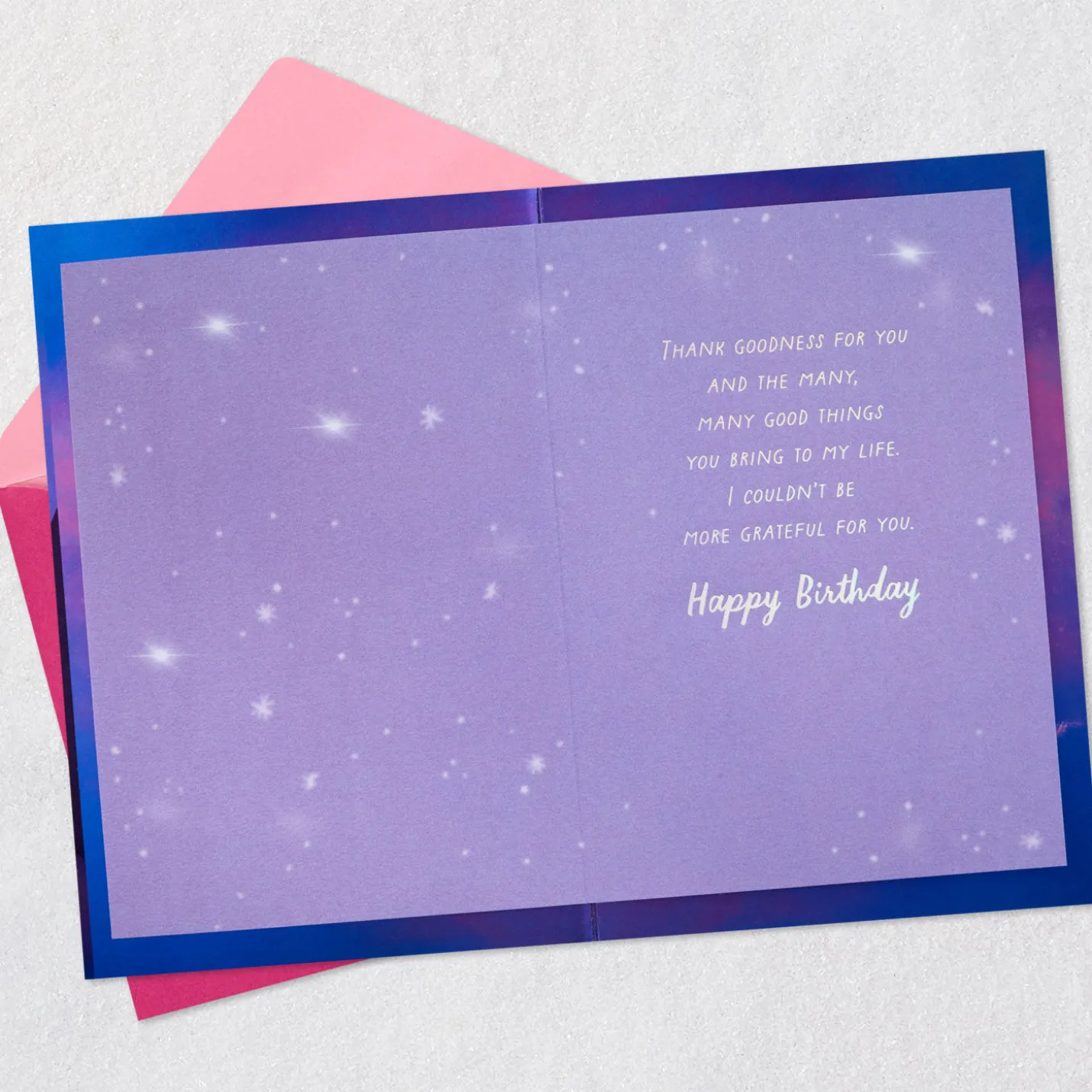 Thank Goodness for You Birthday Card for Friend