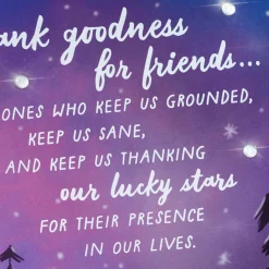 Thank Goodness for You Birthday Card for Friend