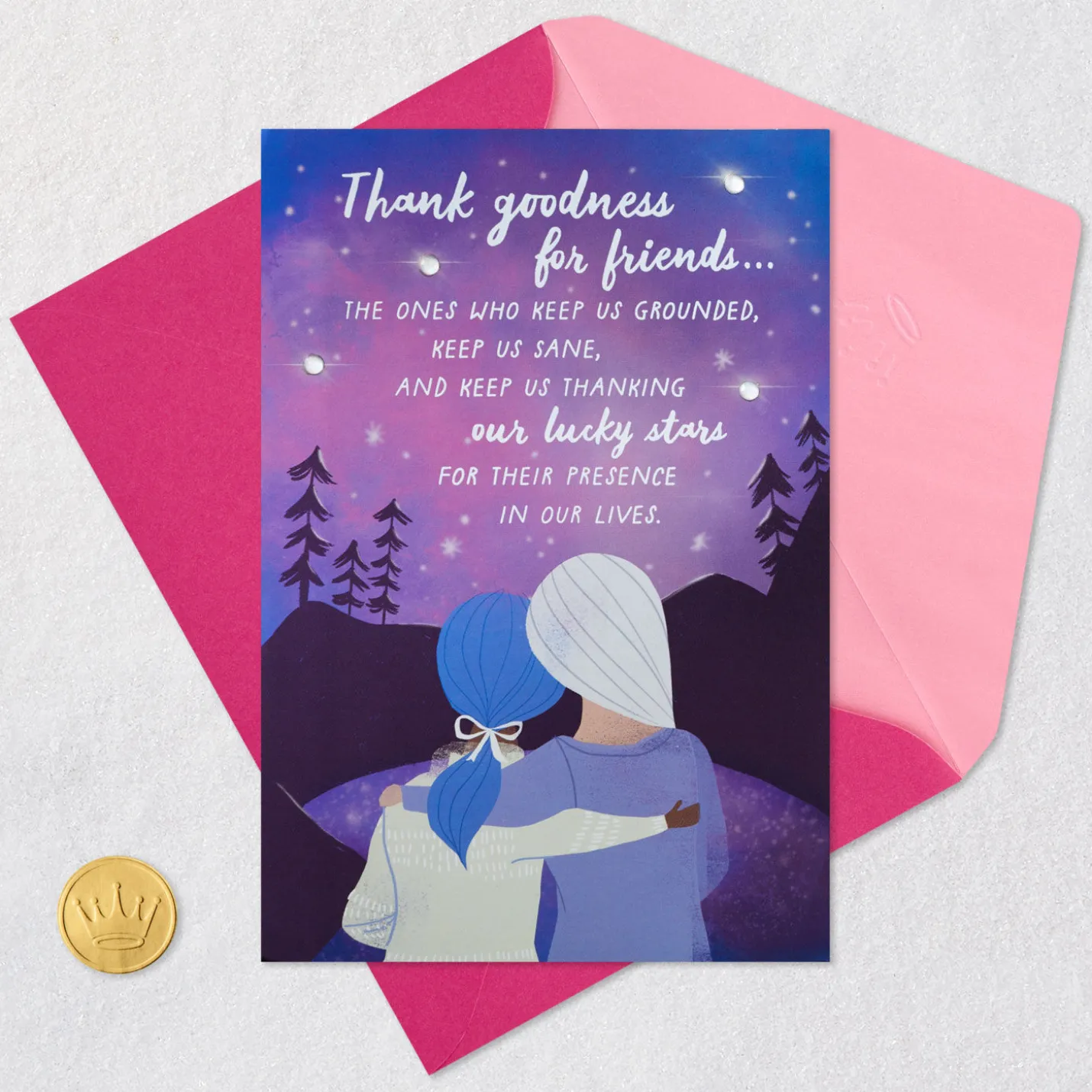 Thank Goodness for You Birthday Card for Friend