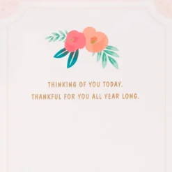 Thankful for You 3D Pop-Up Birthday Card