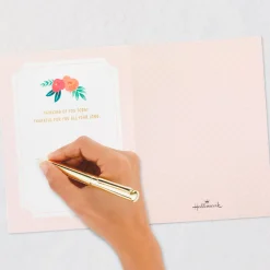 Thankful for You 3D Pop-Up Birthday Card