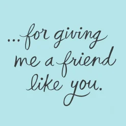 Thankful to Have a Friend Like You Friendship Card