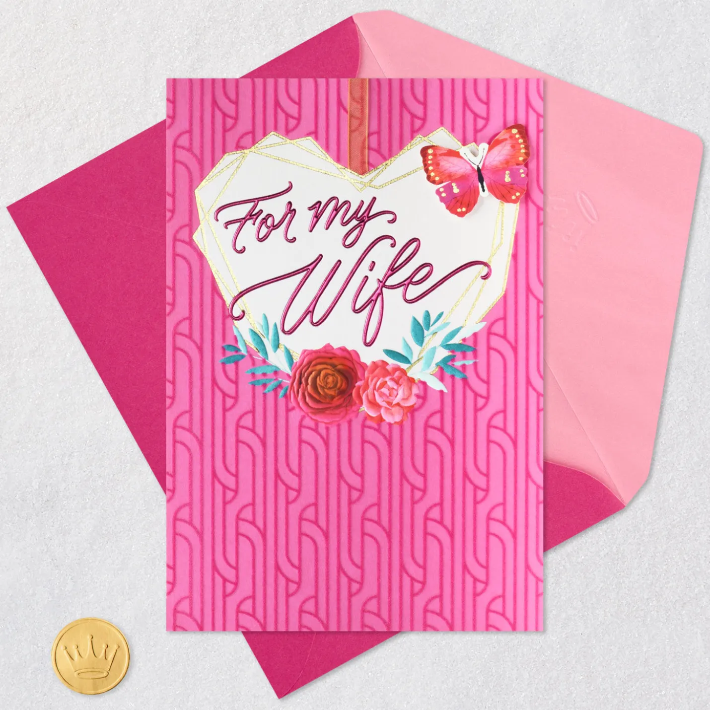 Thankful for the Life We've Built Together Birthday Card for Wife