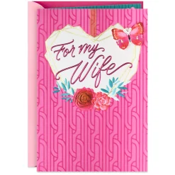 Thankful for the Life We've Built Together Birthday Card for Wife