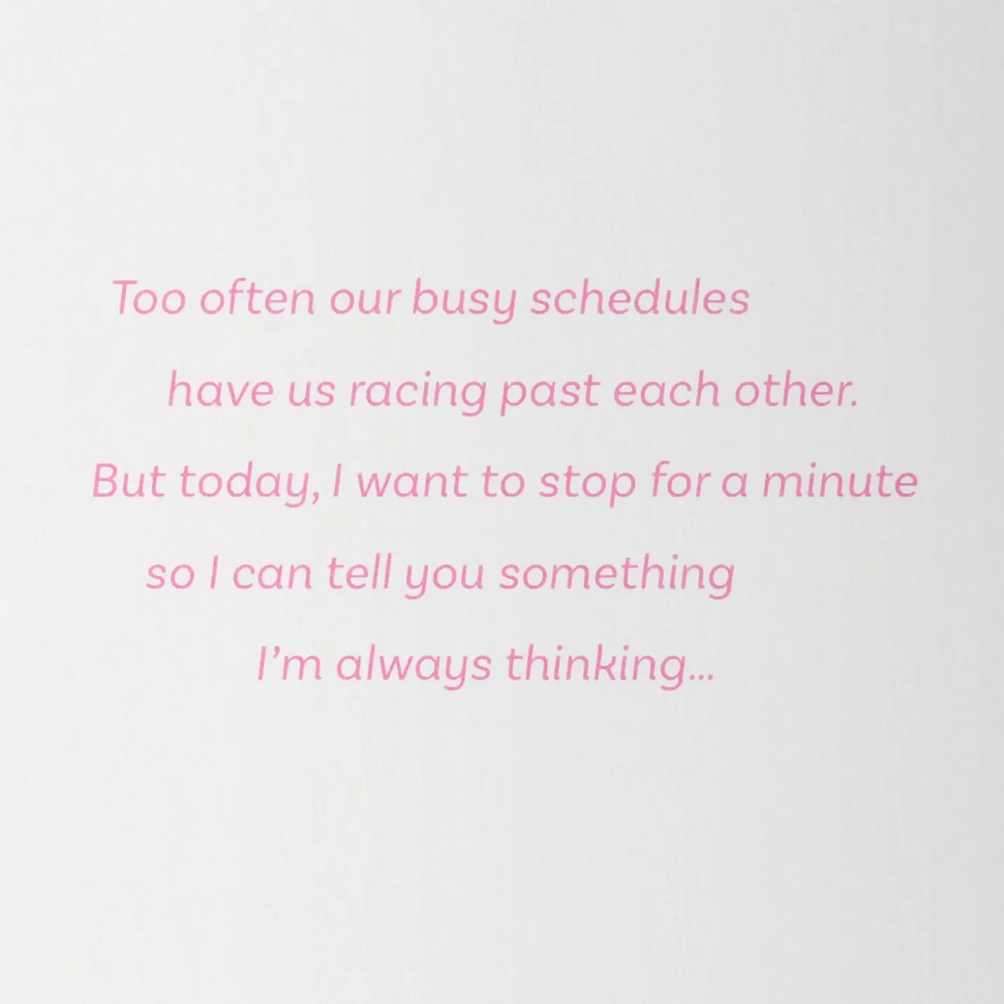 Thankful for the Life We've Built Together Birthday Card for Wife