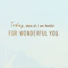 Thankful for Wonderful You Birthday Card for Husband