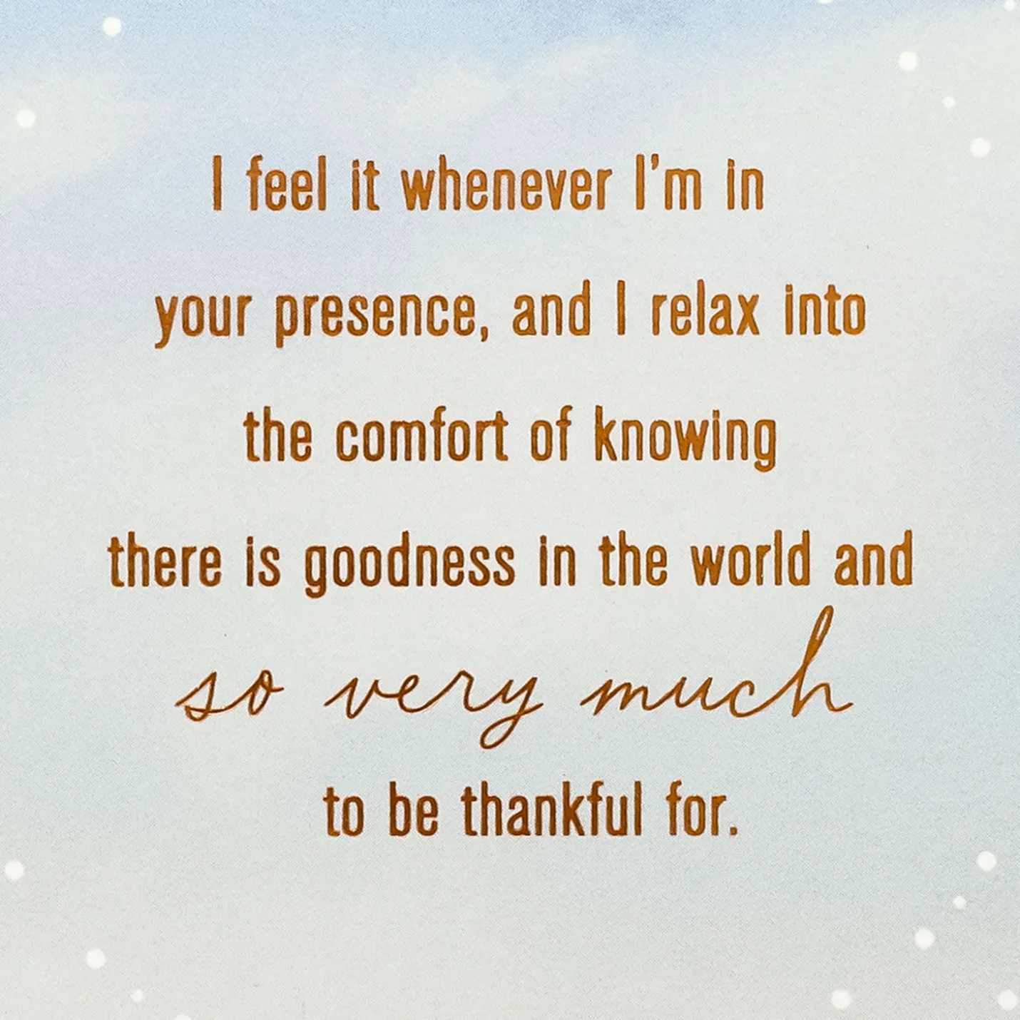Thankful for Wonderful You Birthday Card for Husband