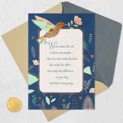 Thanking God for You Religious Friendship Card