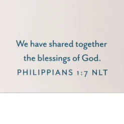 Thanking God for You Religious Friendship Card