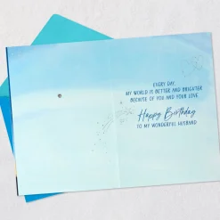Thanking My Lucky Stars for You Birthday Card for Husband With Spinner Wheel