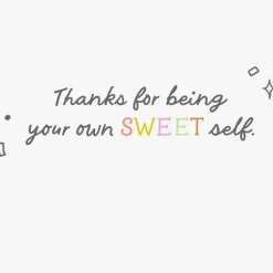Thanks for Being a Sweet Friend Friendship Card