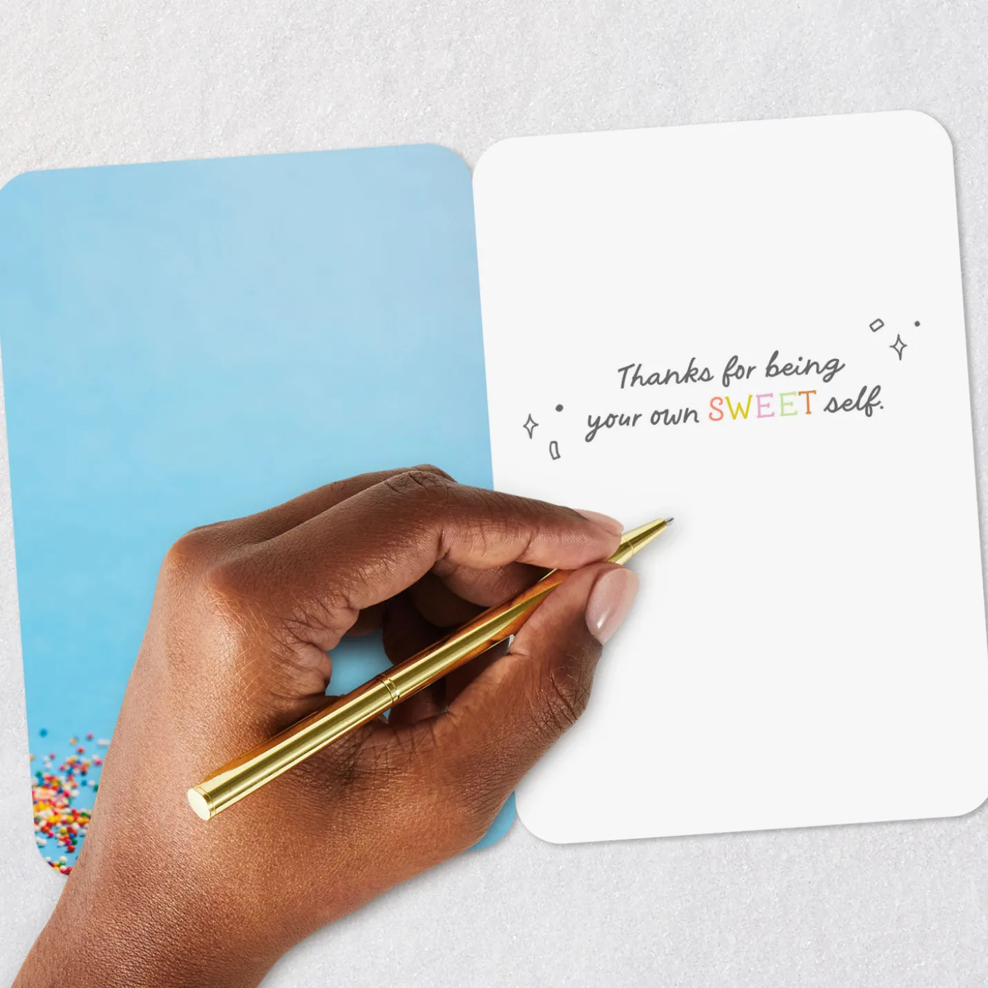 Thanks for Being a Sweet Friend Friendship Card