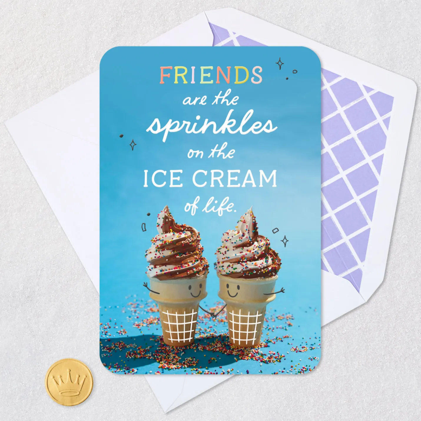 Thanks for Being a Sweet Friend Friendship Card