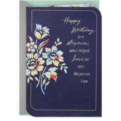 Thanks for Adding Extra Love to My Life Birthday Card for Stepmom