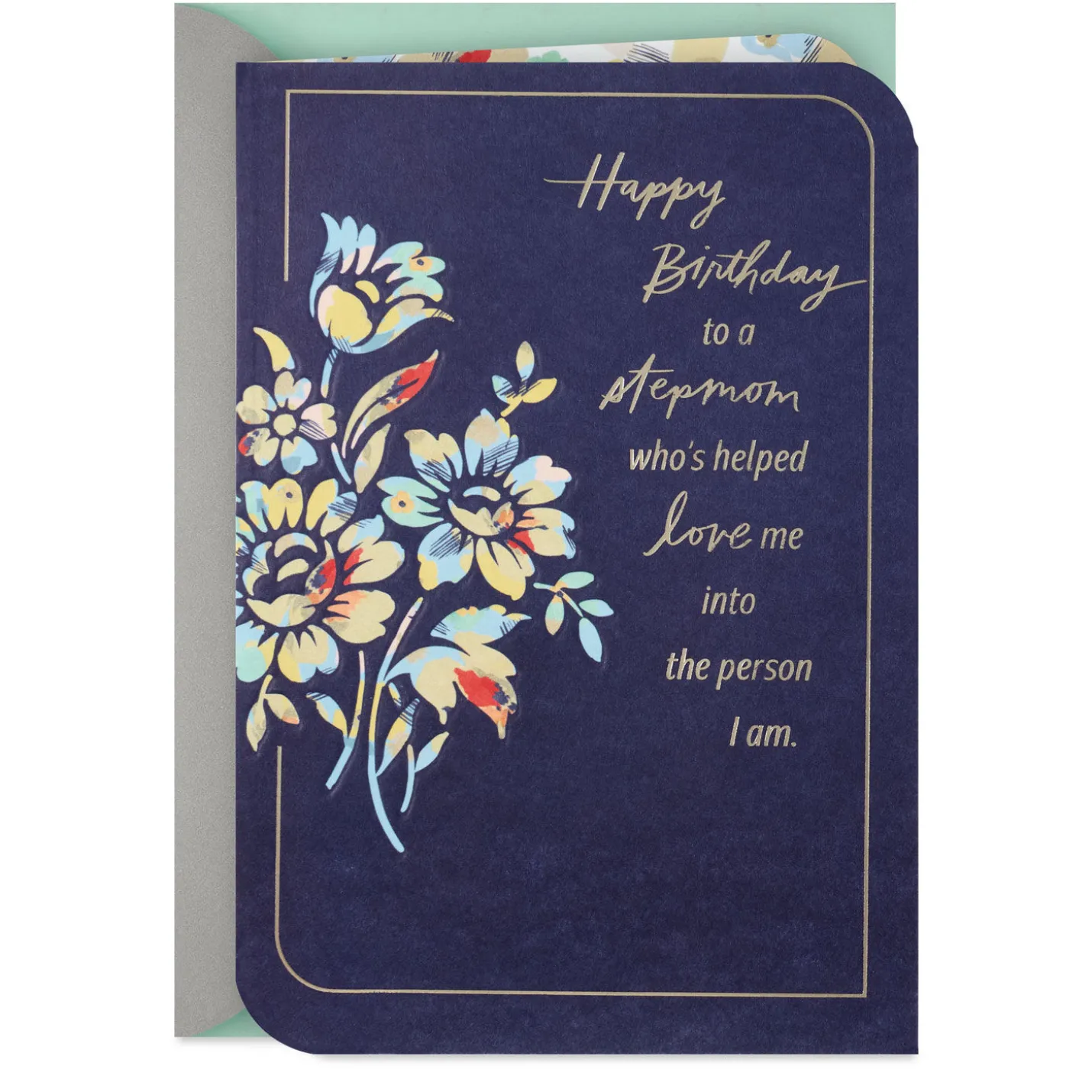 Thanks for Adding Extra Love to My Life Birthday Card for Stepmom