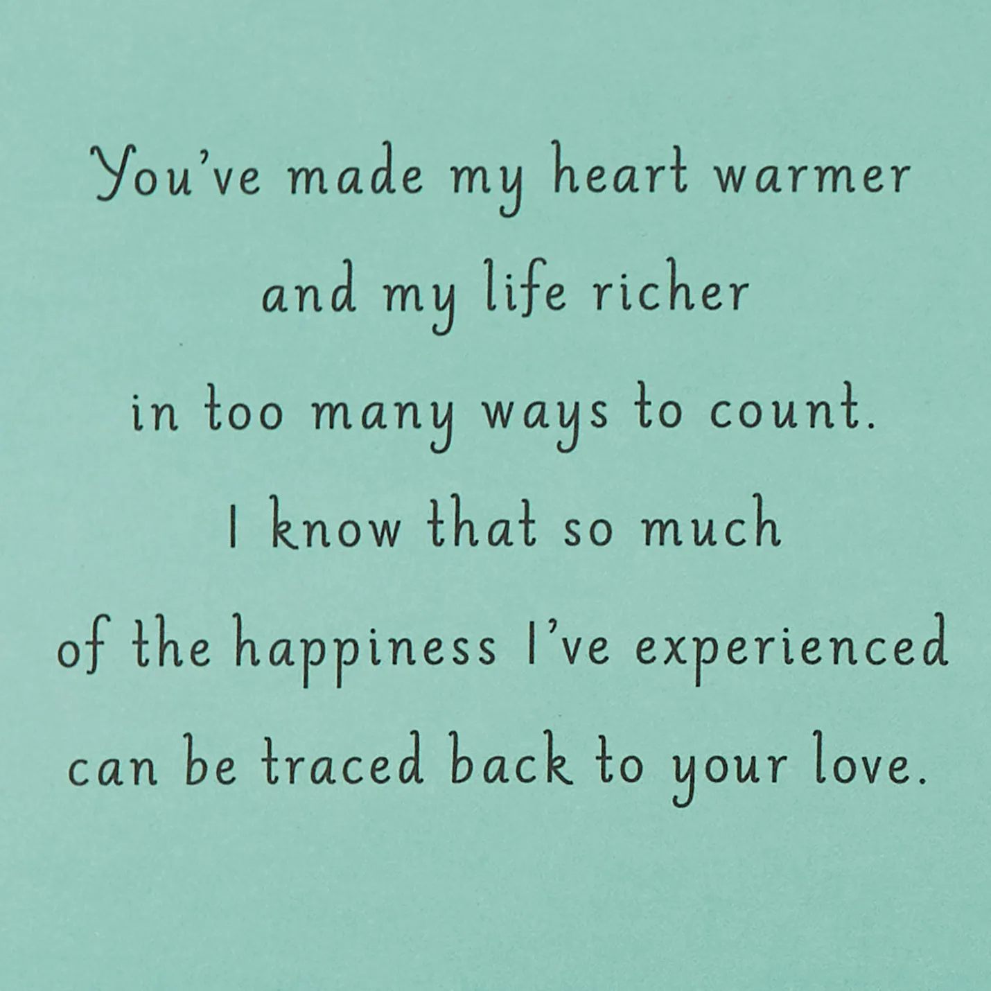 Thanks for a Lifetime of Love Birthday Card for Mom