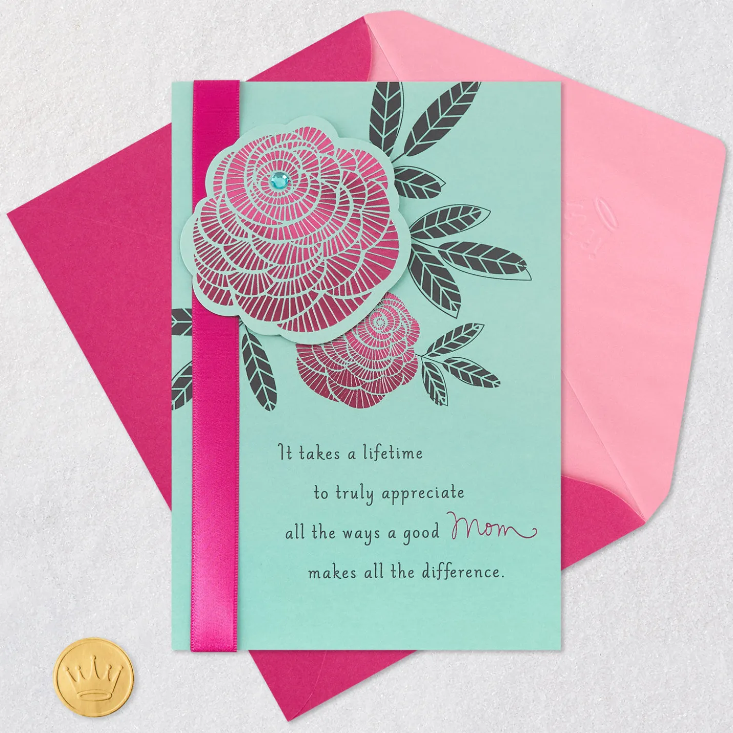 Thanks for a Lifetime of Love Birthday Card for Mom