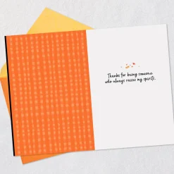 Thanks for Raising My Spirits Halloween Card for Friend