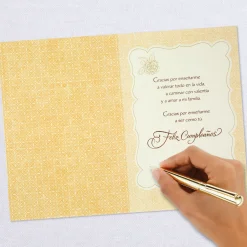 Thank You for Everything Spanish-Language Birthday Card for Mom