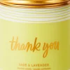 Thank You Scented Single-Wick Jar Candle, 7 oz.