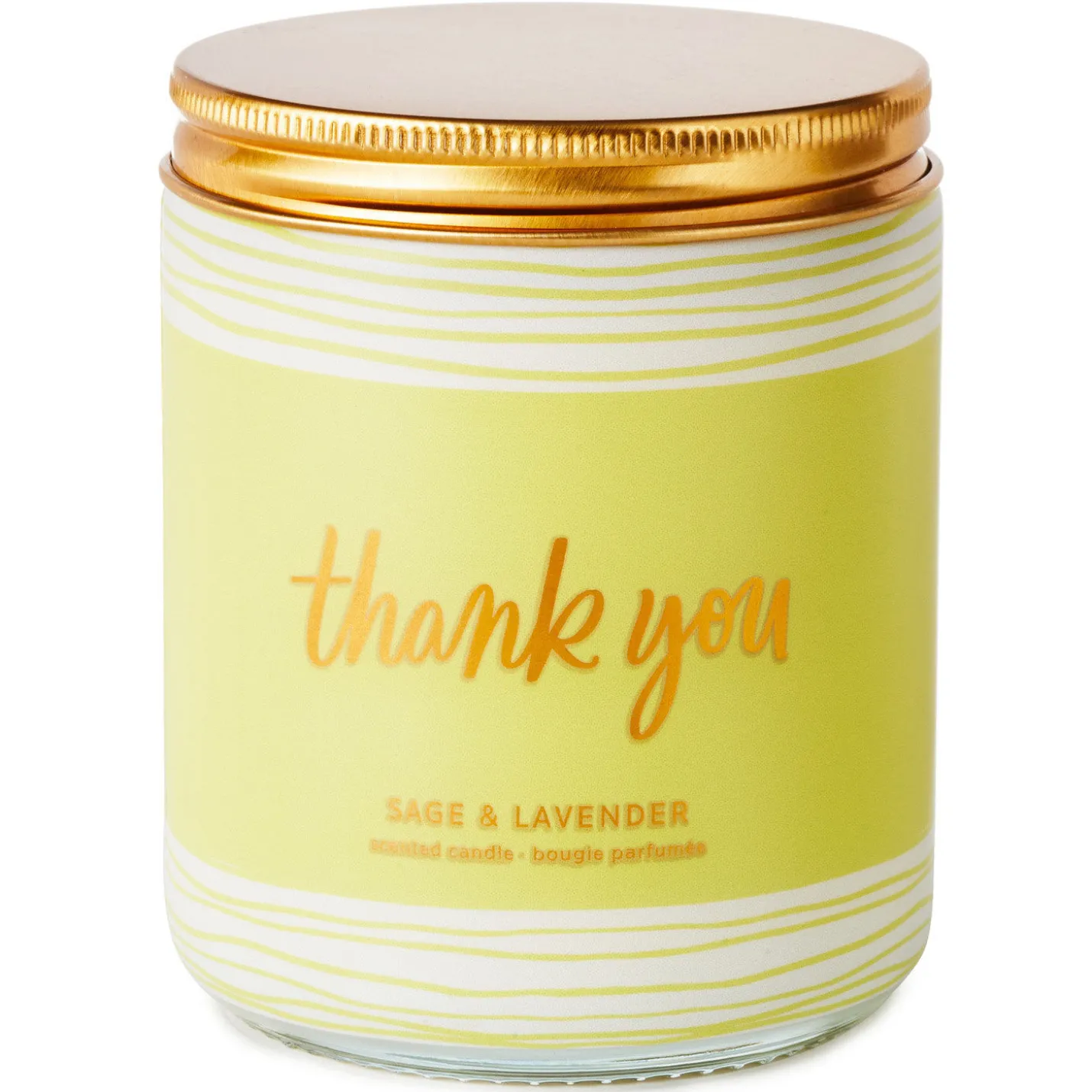 Thank You Scented Single-Wick Jar Candle, 7 oz.