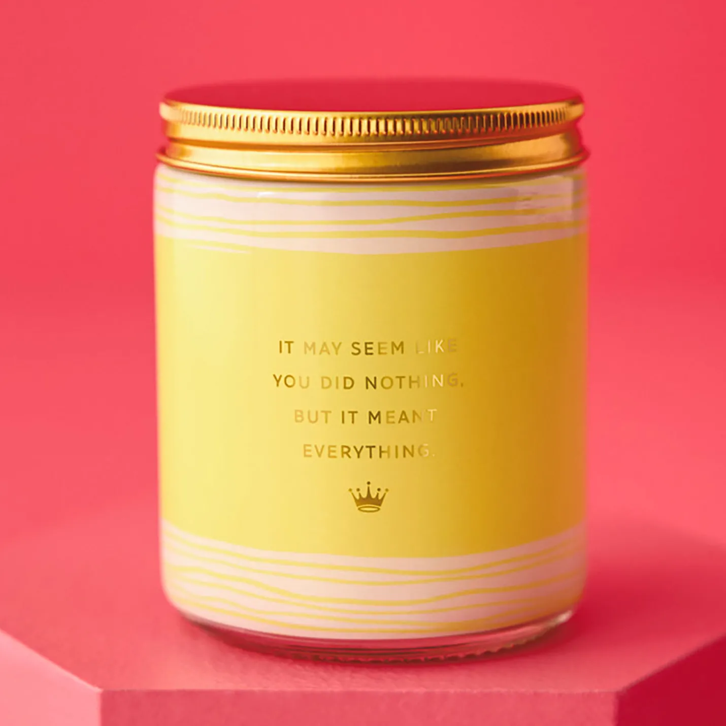 Thank You Scented Single-Wick Jar Candle, 7 oz.