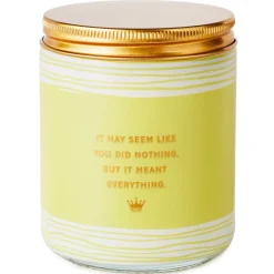 Thank You Scented Single-Wick Jar Candle, 7 oz.