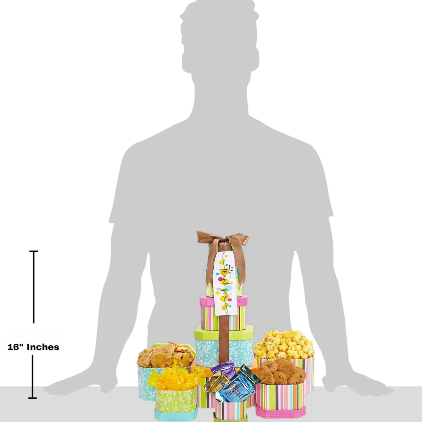Thank You Treats Gift Tower of Treats