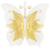 10th Anniversary Brilliant Butterflies Porcelain and Metal Ornament