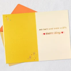 That's What makes Us BFFs Birthday Card for Friend