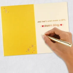That's What makes Us BFFs Birthday Card for Friend