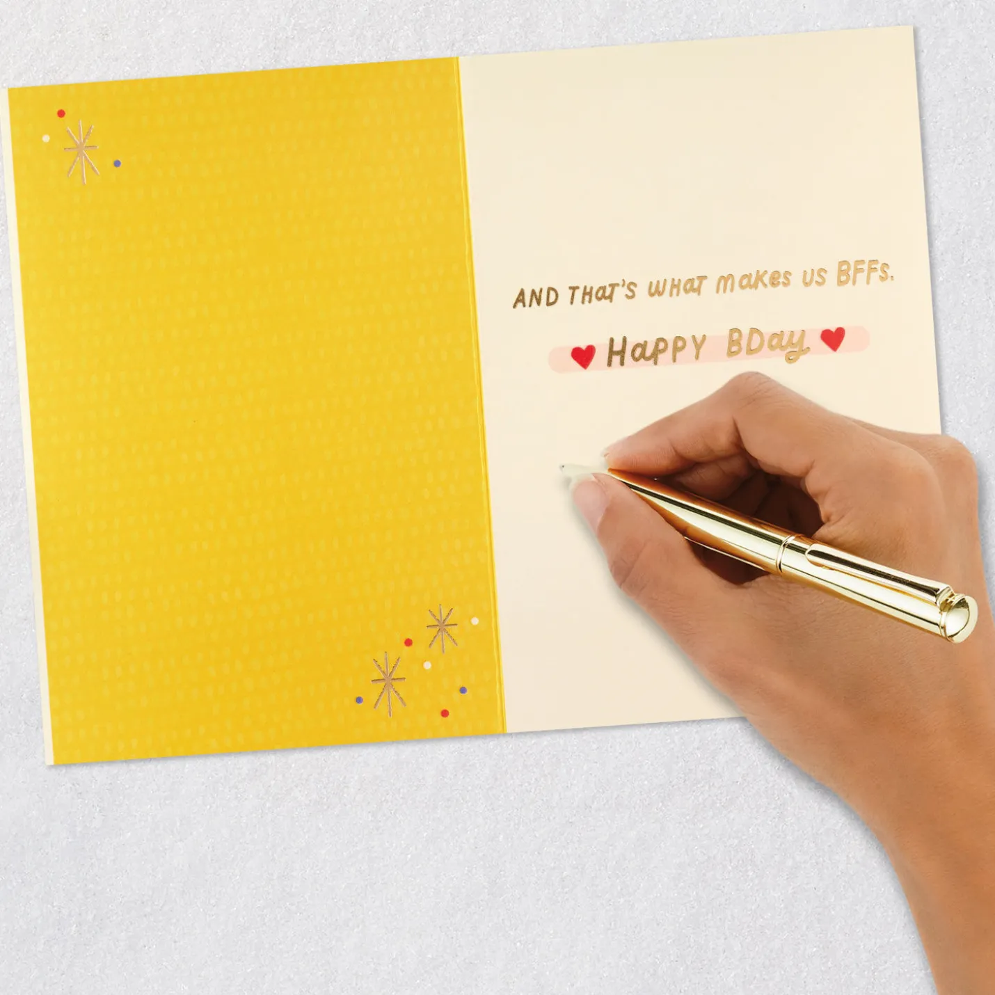 That's What makes Us BFFs Birthday Card for Friend