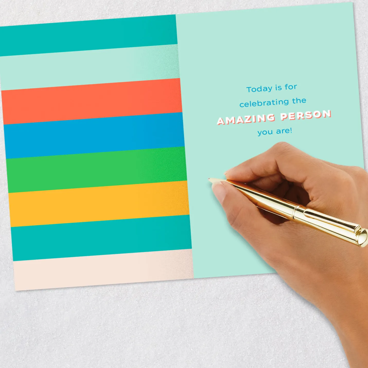 The Amazing Person You Are Birthday Card