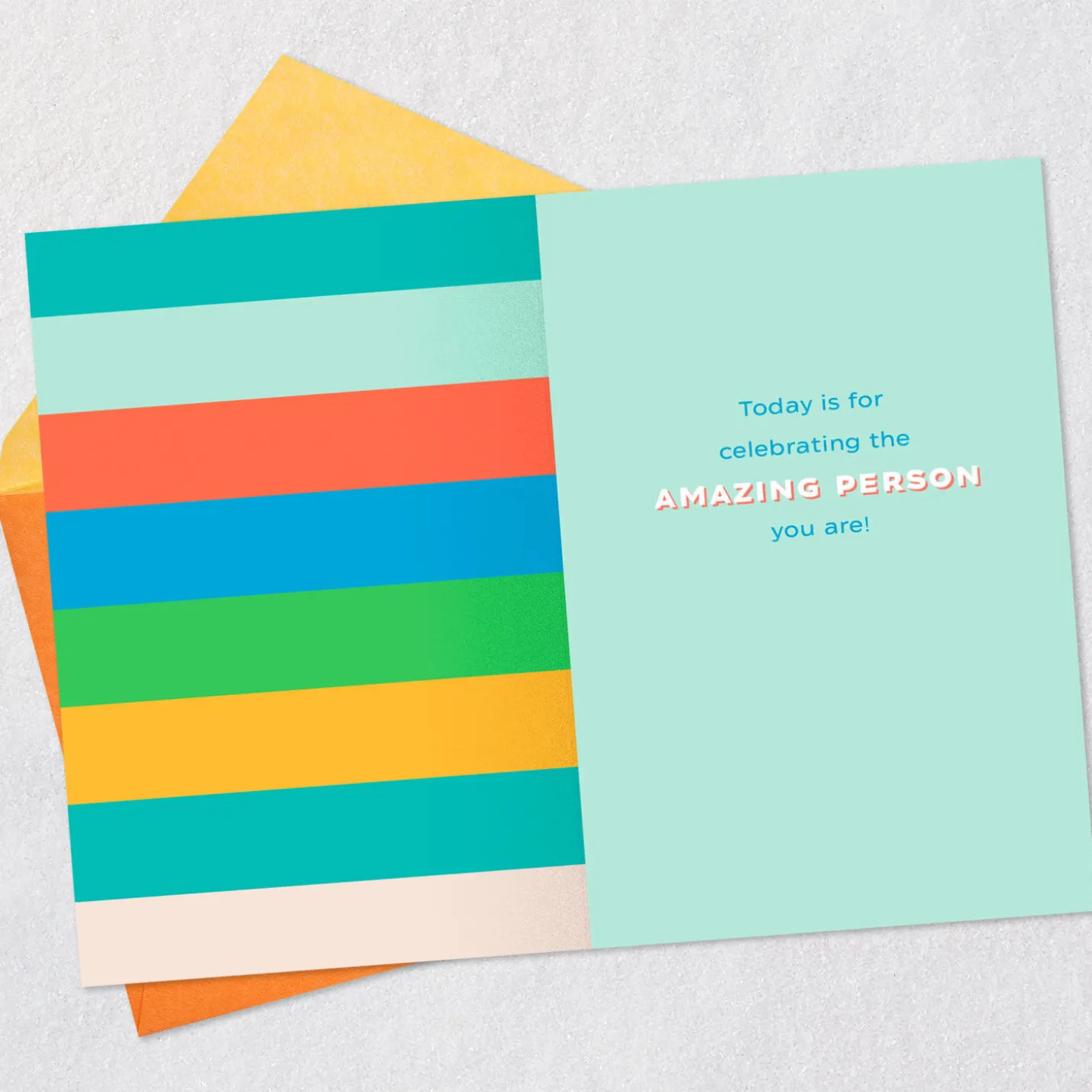 The Amazing Person You Are Birthday Card
