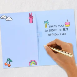 The Best Ever Musical Birthday Card for Kids
