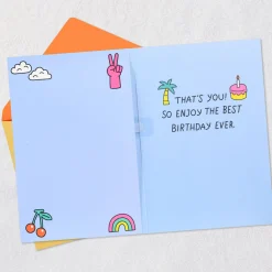 The Best Ever Musical Birthday Card for Kids