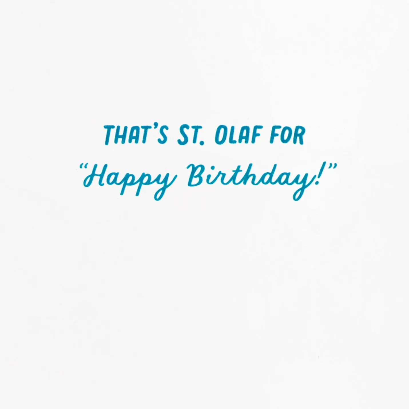 The Golden Girls Rose St. Olaf Funny Birthday Card