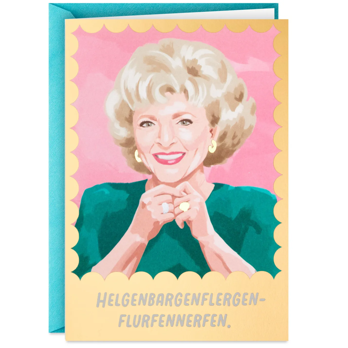 The Golden Girls Rose St. Olaf Funny Birthday Card